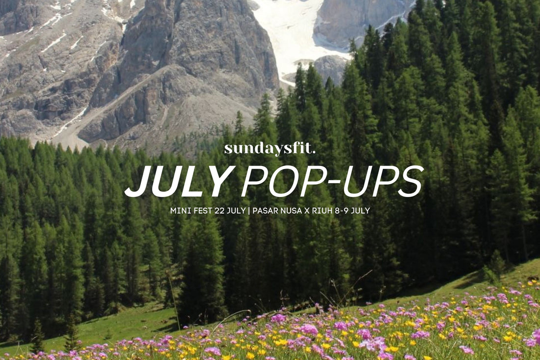 Sunday's Fit Pop-Up Events in July
